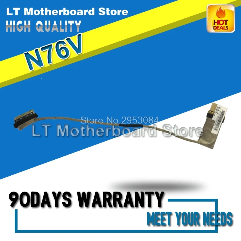 

New original FOR ASUS N76 N76VZ N76VJ N76V N76VB N76VM ( Laptop ) Lcd Cables LVDS Cables Lcd Video Screen 1422-015X000