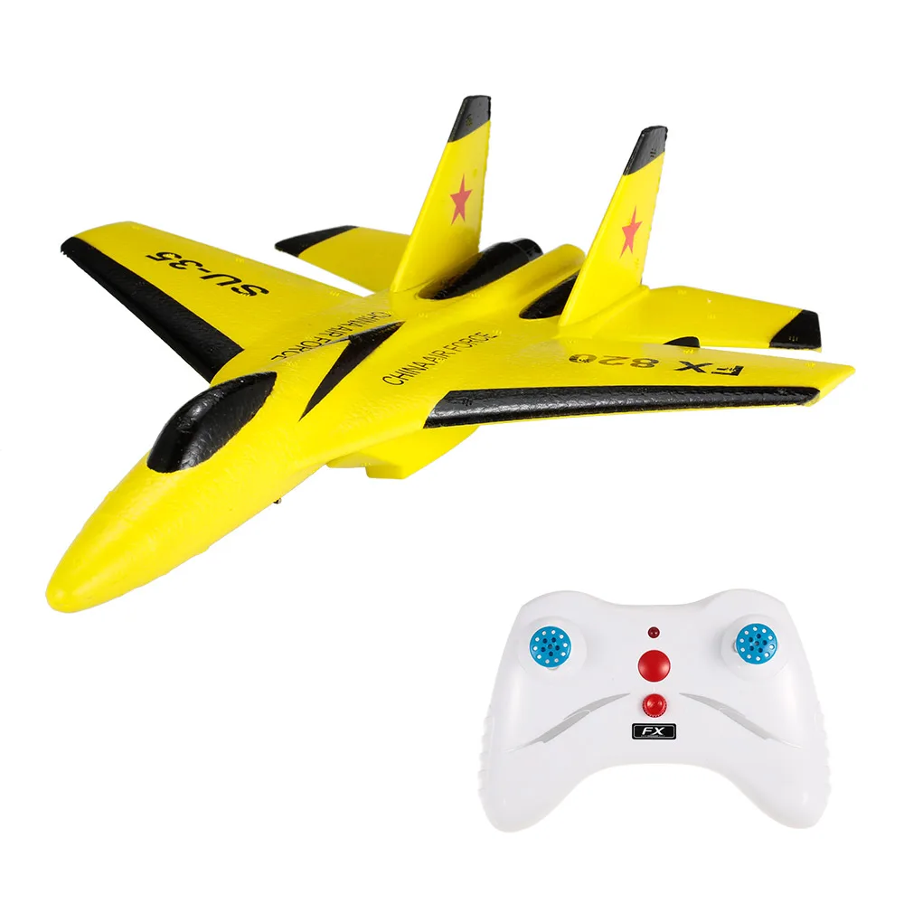 FX-820 2 4G 2CH пульт дистанционного управления SU-35 планер 290 мм размах крыльев EPP микро