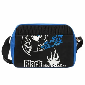 

Anime Printing Handbags Black Rock Shooter BRS Messenger Bag Shoulder Crossbody Bag School Bookbag Fashion Satchel