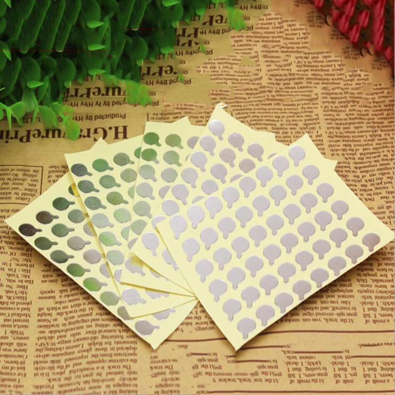 

Bottle Cap Lid Labels Packing Bottle Lotion Small Sample Container Sticke Self Adhesive Seals Stop Leak Packaging Cosmetics P4