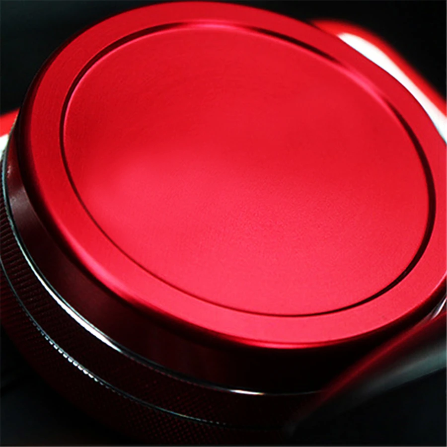 

For Mercedes Benz A-CLASS B-CLASS E-CLASS GLK GLA CLA GLE ML GL Red Multimedi Switch Button Cover Trim