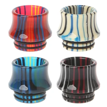 

New Design 810 Resin Stripe Drip Tip For TFV8 BIG BABY TFV12 Prince TFV8 X BABY Sticke V8 X8 MAG Kit