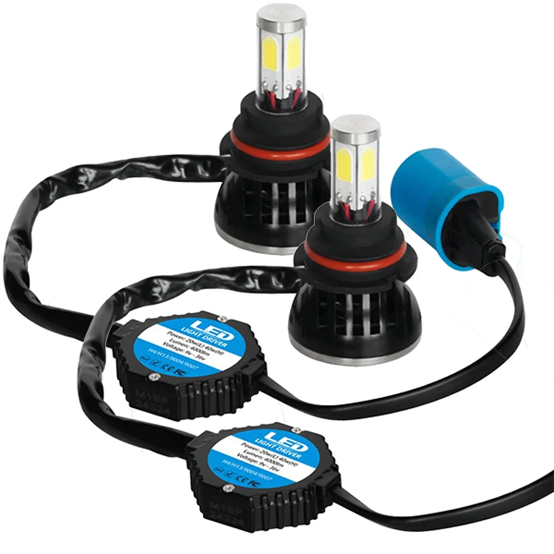 

2pc H1 led headlight 48W/Set 6000K Lampshade Automotive Vehicle Head Light Lamp