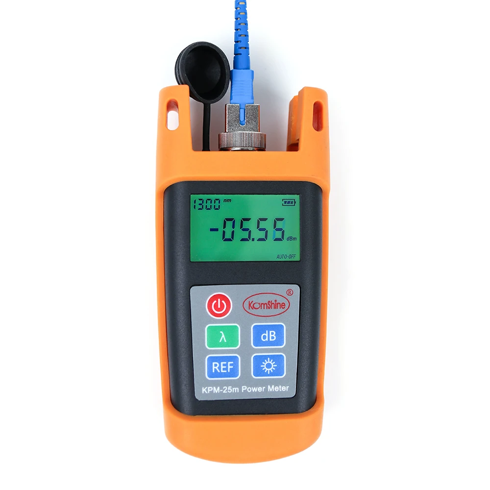 

handheld optical power meter Tester Seven-Wavelength -70~+3dBm For SC connectors