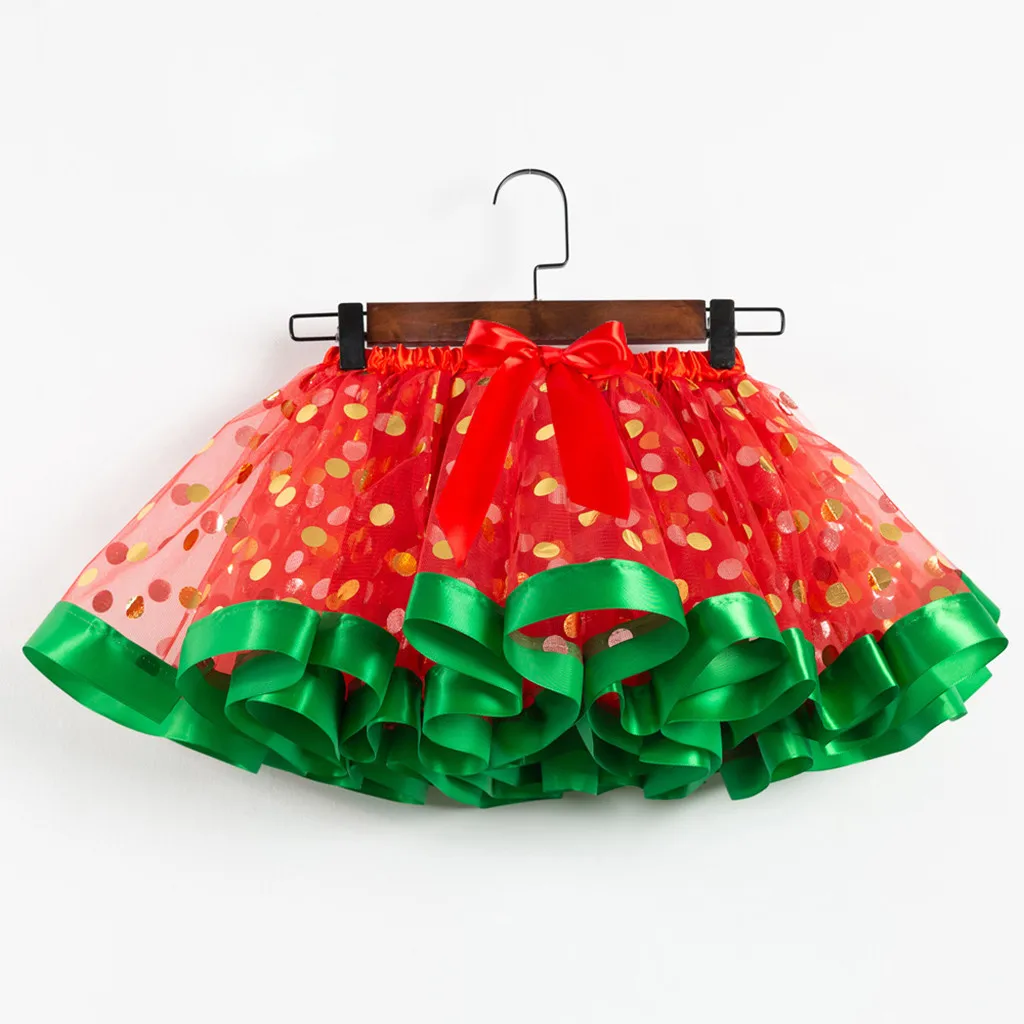SAGACE юбки Детская мини-юбка-пачка для маленьких девочек летний костюм юбка в горошек, комплект одежды принцессы(От 2 до 11 лет), Jly19