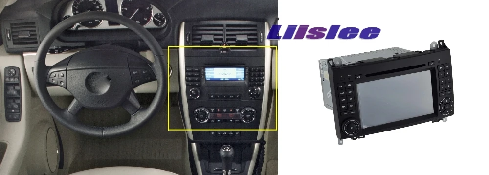 For Mercedes BENZ B200 Car Multimedia TV DVD GPS Radio Original Style Navigation Android Advanced Navi 4