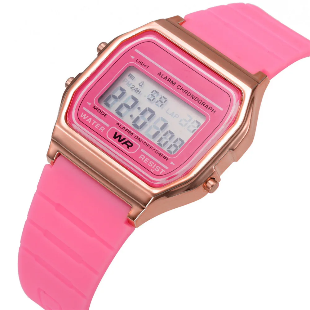 

Fashion Men's Digital Watch Women Sports LED Electronic Watch Silicone Band Wrist Watches Men Watch Clock Kol Saati Erkek izle