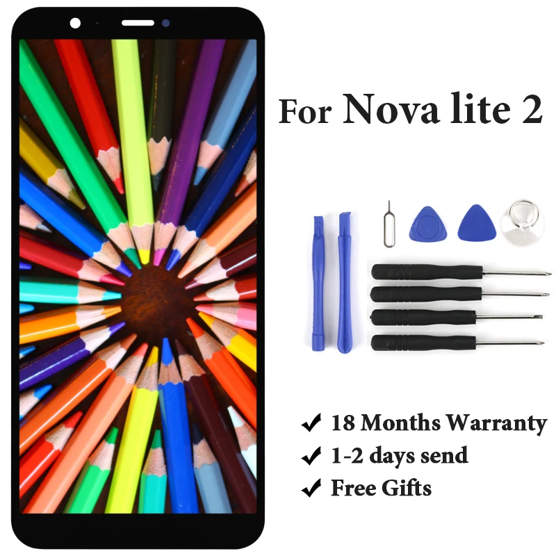 Дисплей для Huawei Nova Lite 2 ЖК-экран в сборе дигитайзер Highcopy экран замены без битых