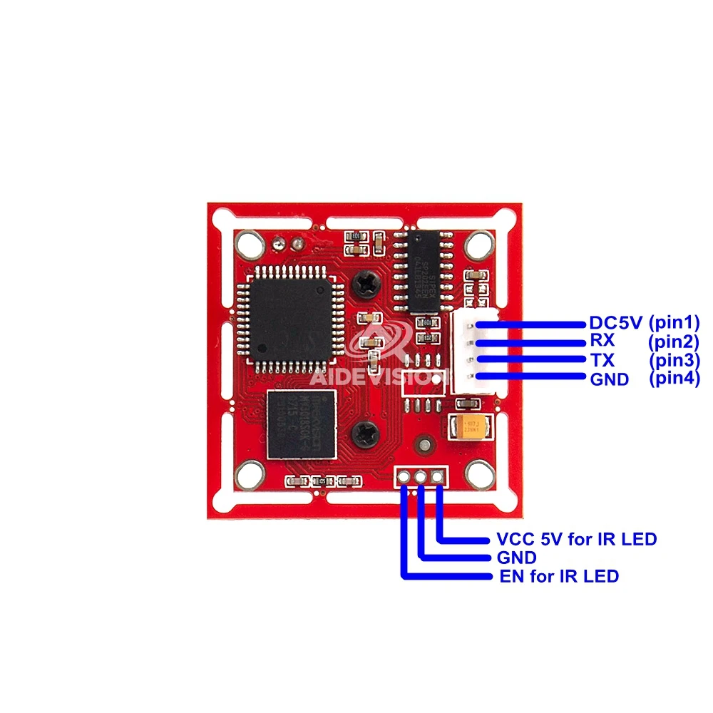 IR UART последовательный порт TTL цифровой gps модуль камеры AD-7732