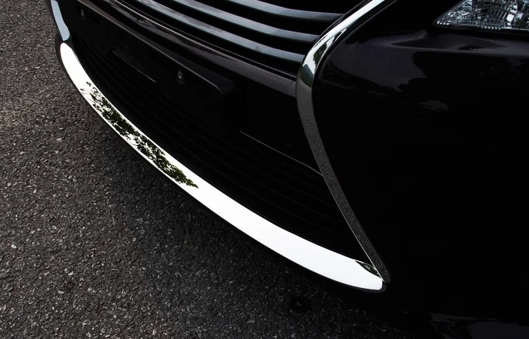 Нержавеющая сталь передний бампер губы протектор молдинг крышка Накладка для Lexus ES200 ES250 ES300h ES350 2013