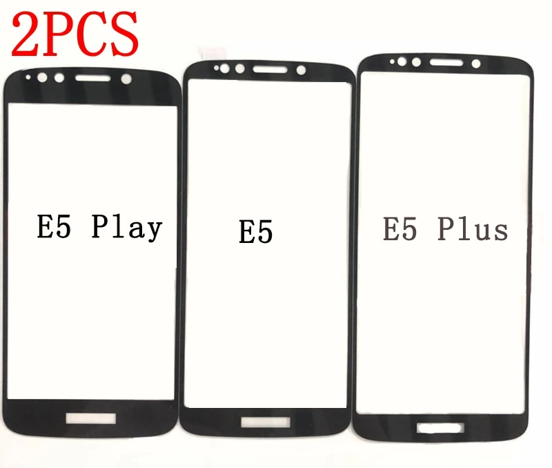 2 шт. полноэкранное закаленное стекло для Motorola Moto E5 Plus Защитная пленка Play