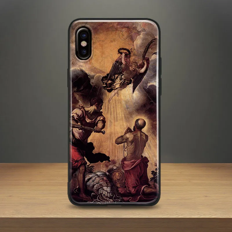 

Martyrdom of st paul painting Soft Silicone Phone Case Cover Shell For Apple iPhone 5 Se 5s 6 6s 6Plus 6sPlus 7 8 7Plus 8Plus X