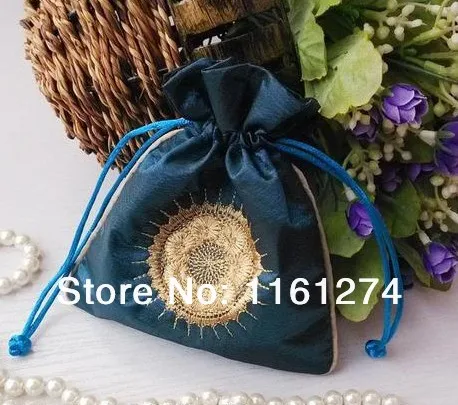 

50pcs Embroidered cloth 11*15CM MultiColor Pattern Jewellry Package Pouch #3