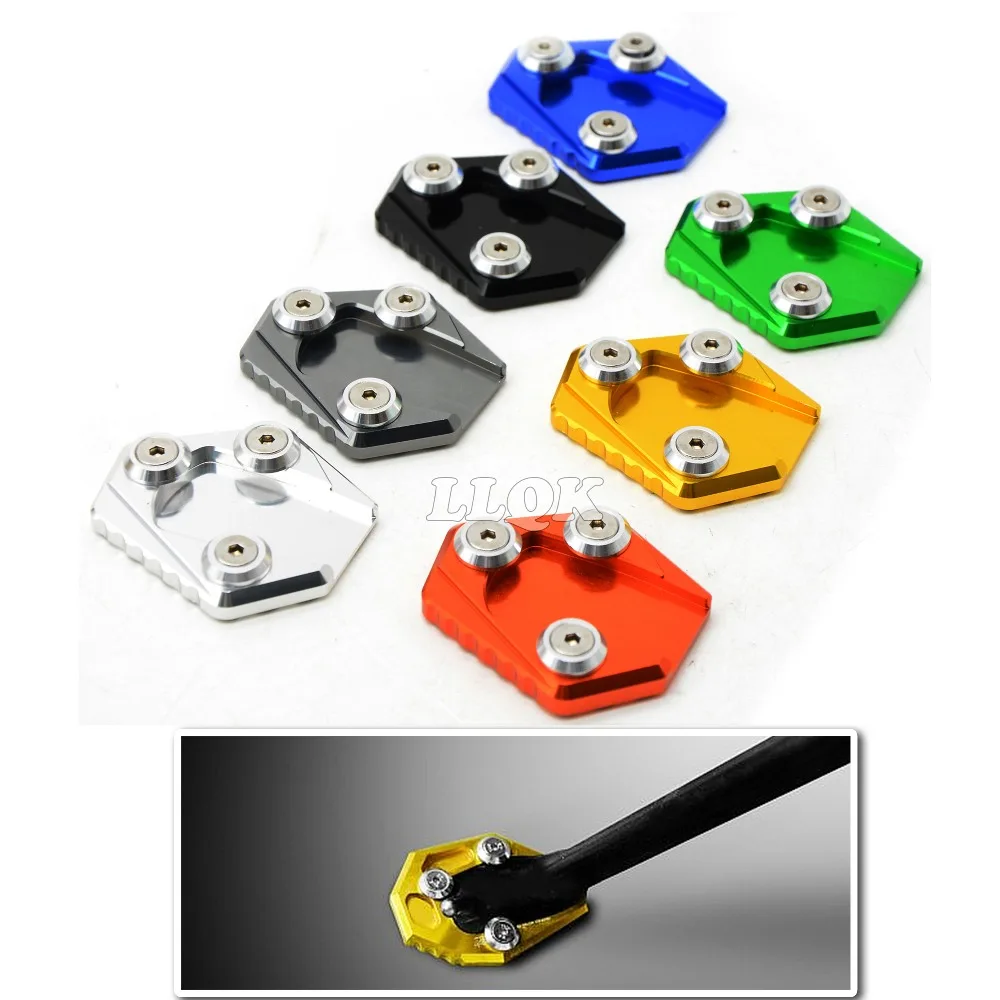 Motorcycle Kickstand Side Stand Extension Foot Pad Plate SIDE STAND