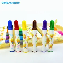 24/36 цветов, плотные фломастеры для детей, набор для рисования, моющиеся фломастеры с граффити, каваи, подарок для детей, Студенческие маркеры