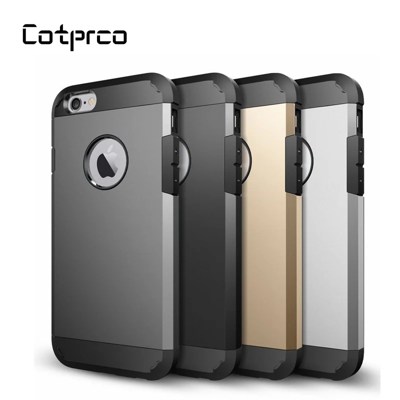 Shockproof Armor Strong Hybrid Tough Phone Back Case for iPhone 6 6S Plus 8 7 Plus X XS MAX 5S SE Rugged Impact Full Cover Funda
