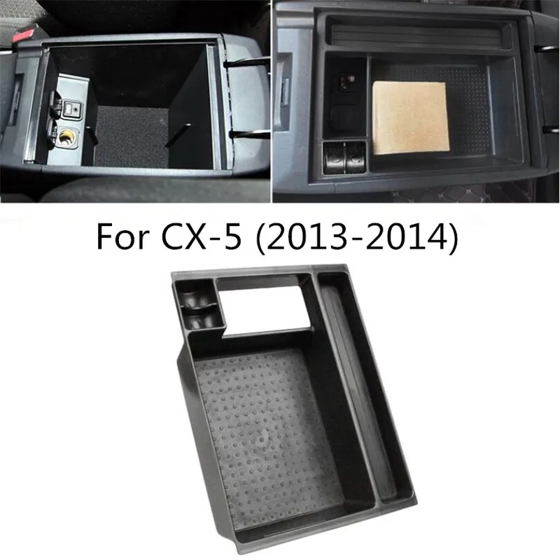 Armrest Storage Box For Mazda CX-9 2016-2018 Central Console Tray Bin