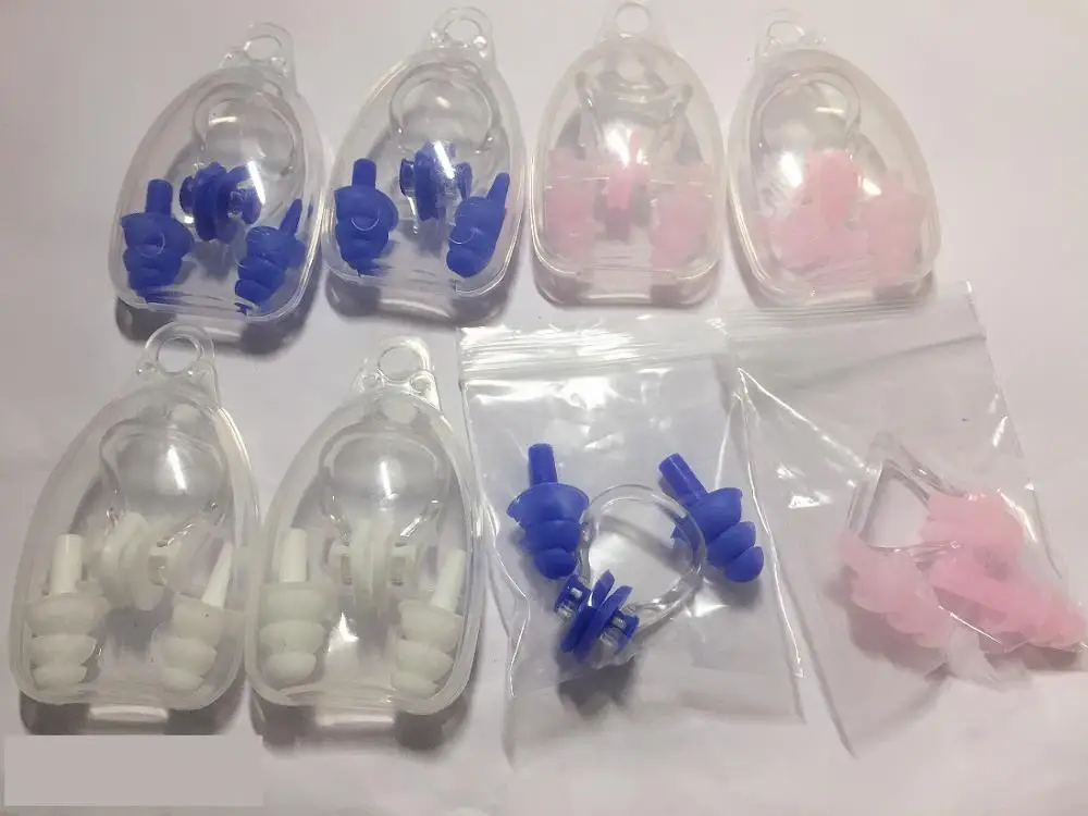 1 مجموعة لينة سيليكون السباحة سدادات الضوضاء للماء الأذن المقابس مشبك الأنف السباحة الأذن تصفح بركة الاكسسوارات الرياضات المائية الصفتي 1 مجموعة لينة سيليكون السباحة سدادات الضوضاء للماء الأذن المقابس مشبك الأنف السباحة الأذن تصفح بركة الاكسسوارات الرياضات المائية الصفتي