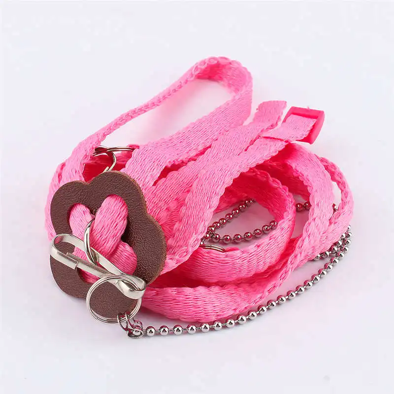 

1Pcs Parrot Bird Harness & Leash Adjustable Multicolor Light Soft Fashion