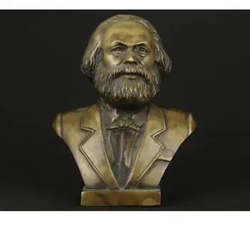 

decoration bronze factory Pure Brass Antique Elaborate Chinese Old Collectable Marx Ornament Statue