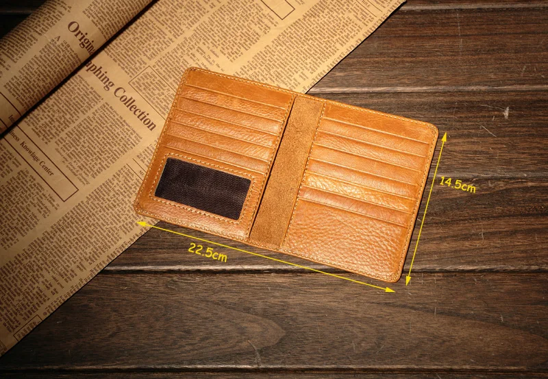 High Quality First Layer Genuine Leather Credit card Holder Cowhide Leather bag  (2)