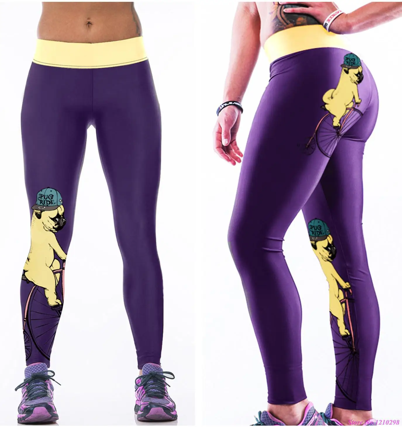 Puppy Dog Print Leggings Puppy Dog Print Leggings