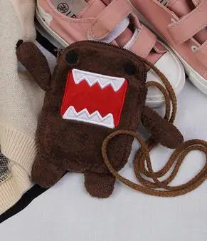 Японский domo kun Медведь Rilakkuma, плюшевый кошелек, кошелек для детей sumikko gurashi - Цвет: Domo kun