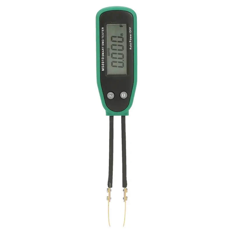 

MS8910 Smart Digital SMD Handheld Resistance Capacitance Tester Power By 3V Lithium Battery CR2032 (Not included)