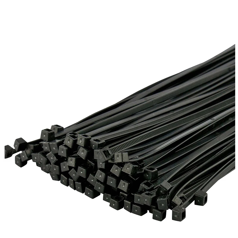 

Cable Ties Black Cable Tie Wraps/Zip Ties Size:4.6mm*150mm 200pcs