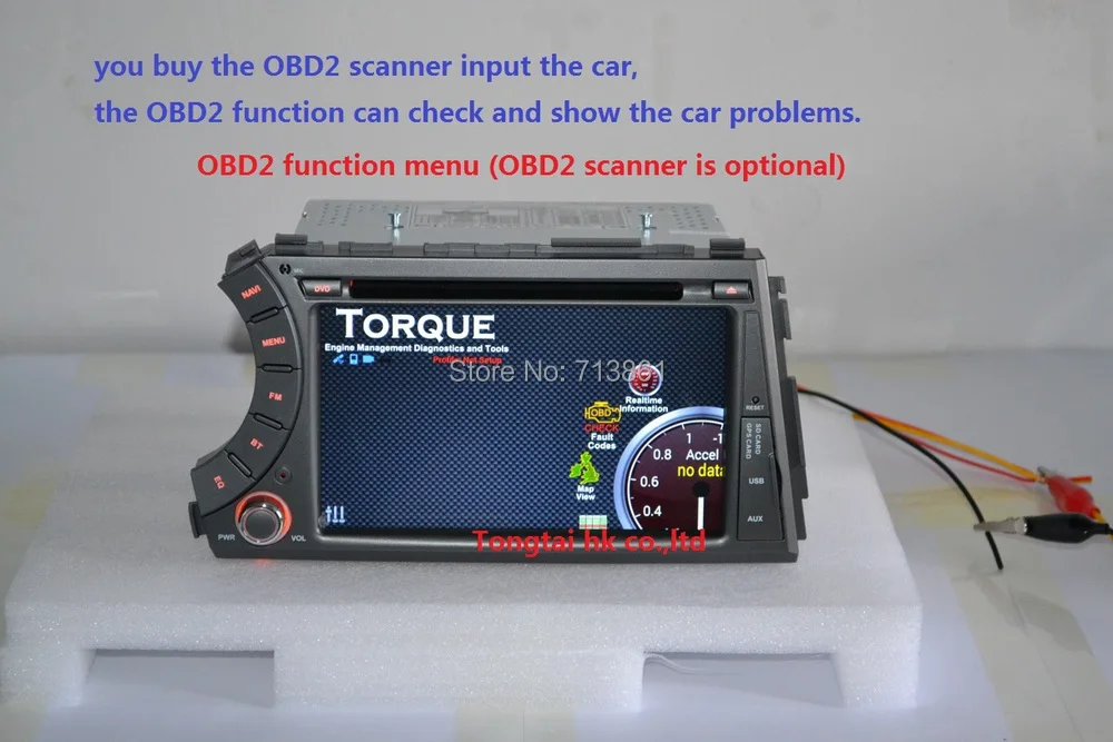 Discount 7 inch Android 9 for ssangyong Kyron Actyon 2din car dvd,gps wifi,radio,bluetooth,Steering wheel,free 16g map,mic,touch screen 28