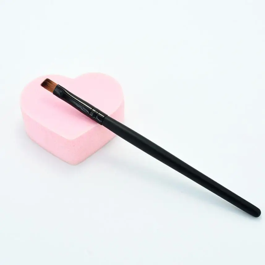 

2PC Super Soft Professional Oblique Makeup Eyebrow Brush Eyeshadow Angled Brush Make up Tool Random Color