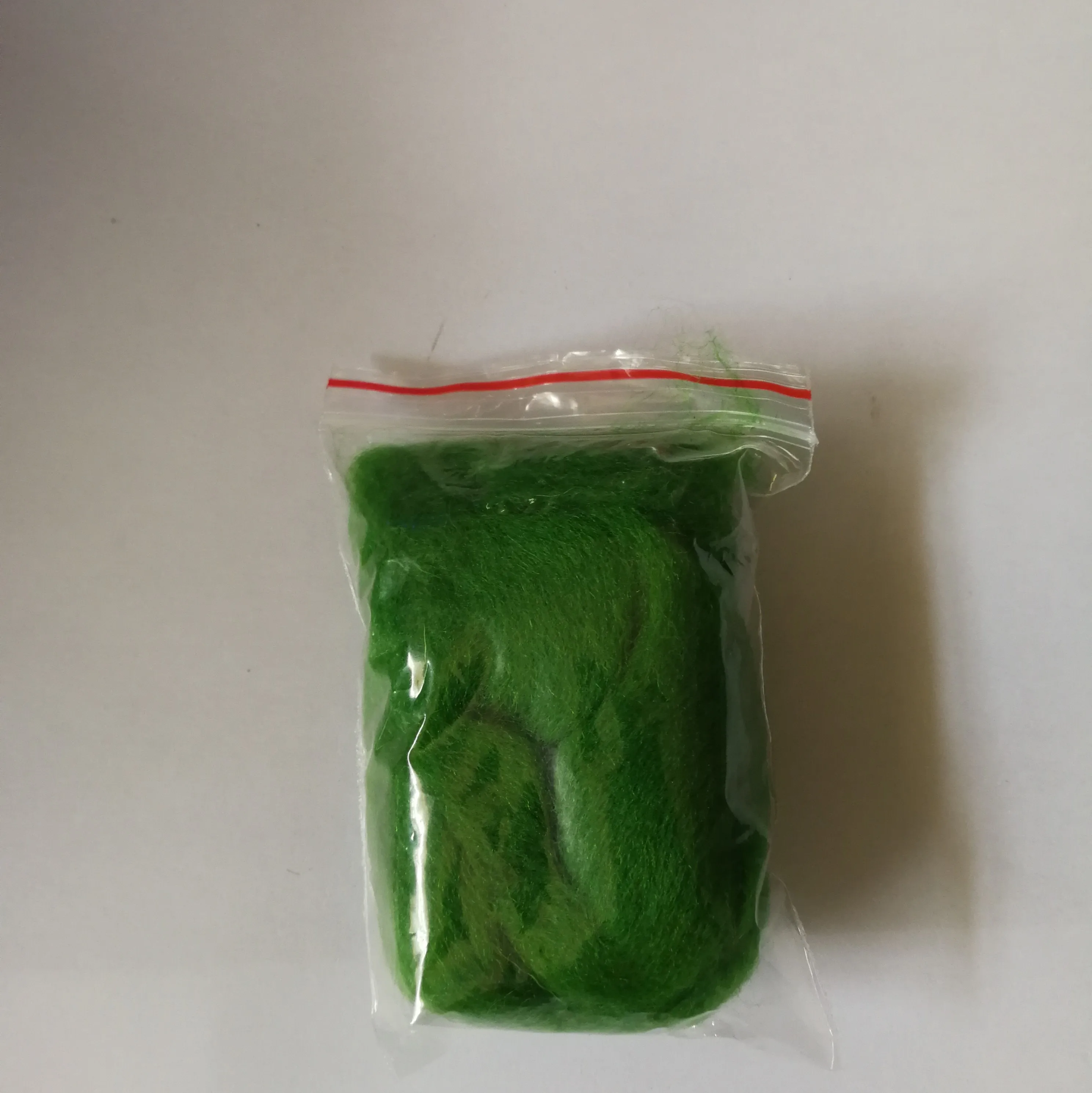 6pcs/lot 60g MERINO Woodland Green Shades Dyed Wool Tops Roving For Needle Felting