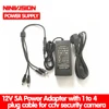 NINIVISION 12V 5A 1 to 4 Port CCTV Camera AC Adapter Power Supply Box For The CCTV Camera ► Photo 1/6