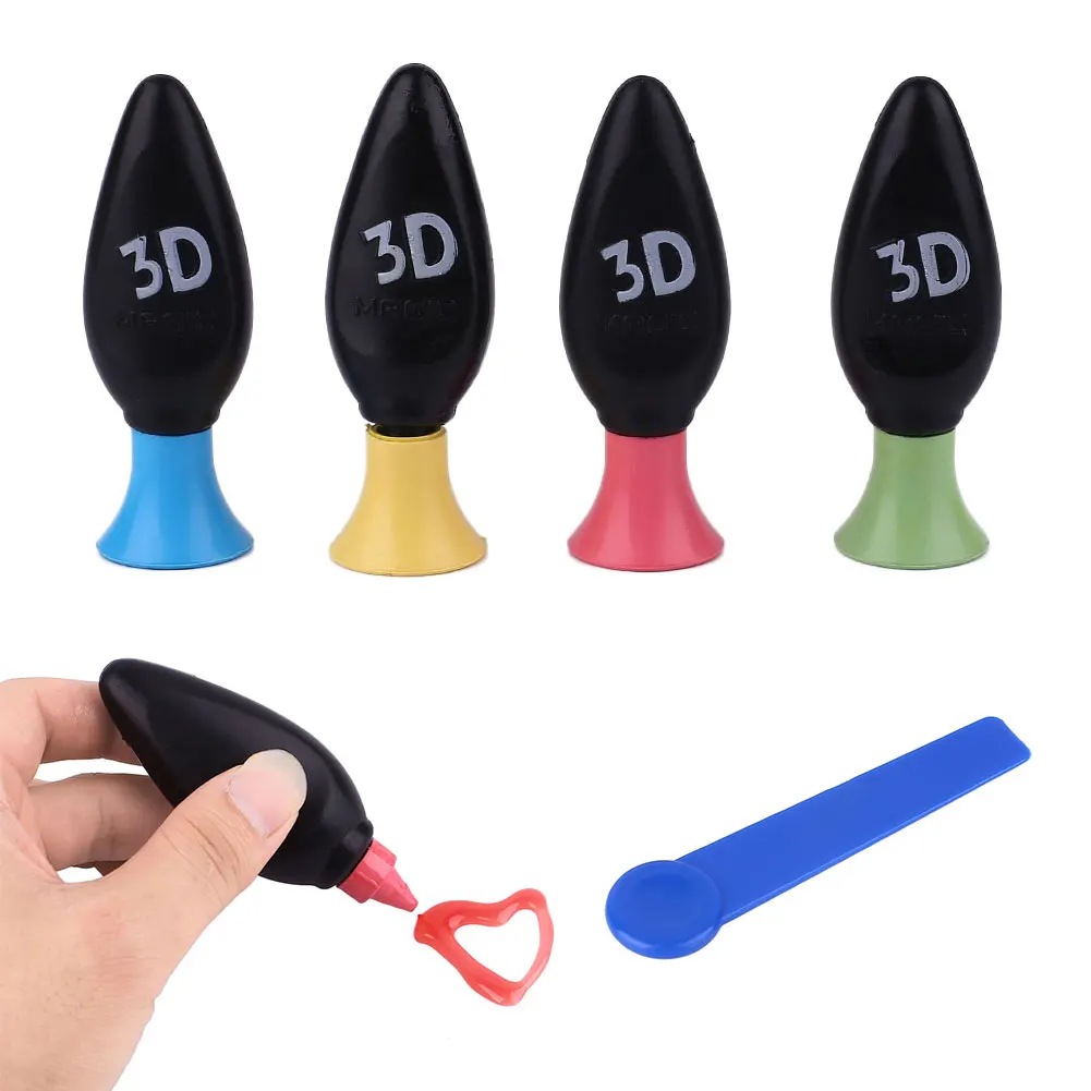 

Creative 4pcs 3D Magic Machine Children Paint Enlighten Educational Drawing Toys