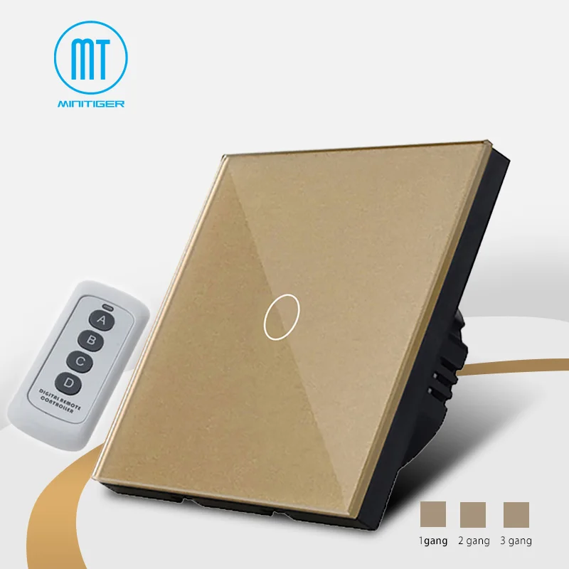 

EU Remote Control Light Switch,Wall Switch Touch Switch, Wireless remote control light switch