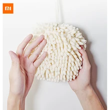 Xiaomi рука полотенце мяч супер впитывающий Быстросохнущий предотвращает бактериальный рост мягкий на ощупь кухня ванная комната бытовая, живая