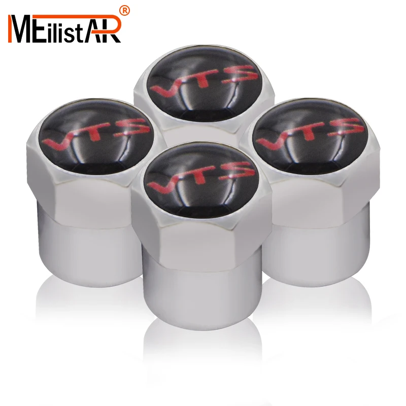 

4pcs Car Styling Car Cap Tire Valve Stem Caps Valve Caps Anti Theft VTS logo Emblem for Citroen Sega c2 c3 c4 c5 car Accessories