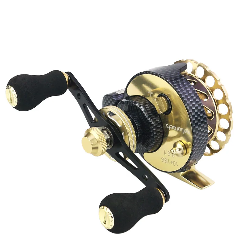 Raft Wheel All Metal Micro Lead Fishing Reels Slow Automatic Fall