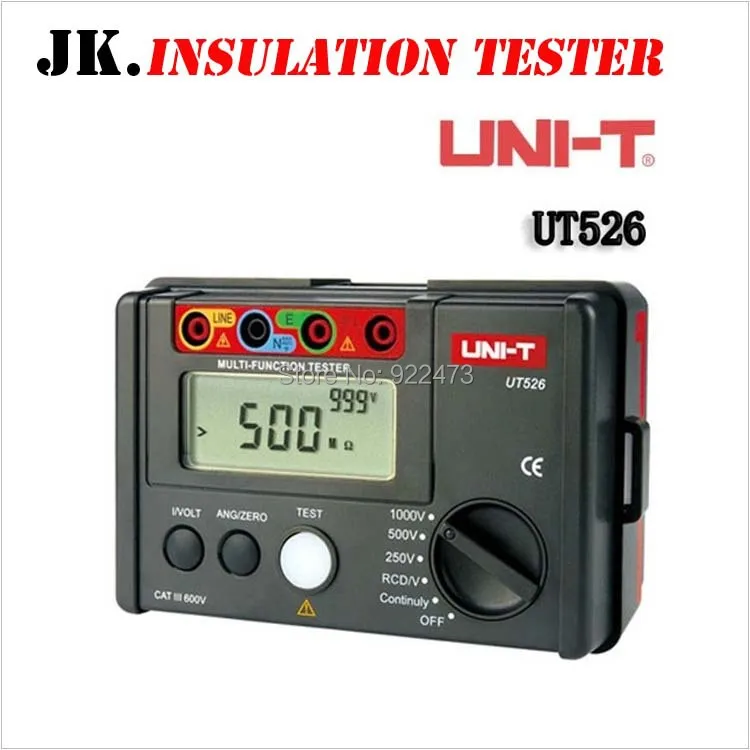 Buy P160 UNI T UT526 Electrical Insulation Tester Earth Resistance Meter