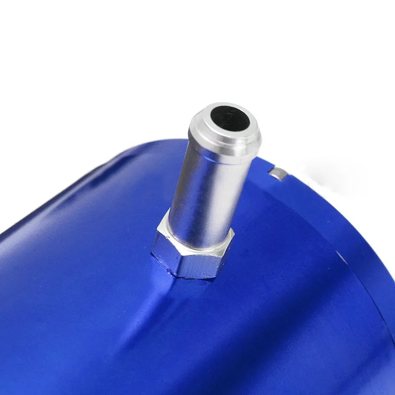 1set Blue  800ml Unbiversal Overflow Catch Tank Radiator Coolant Cooling Aluminum Alloy Catch Tank Overflow Reservoir
