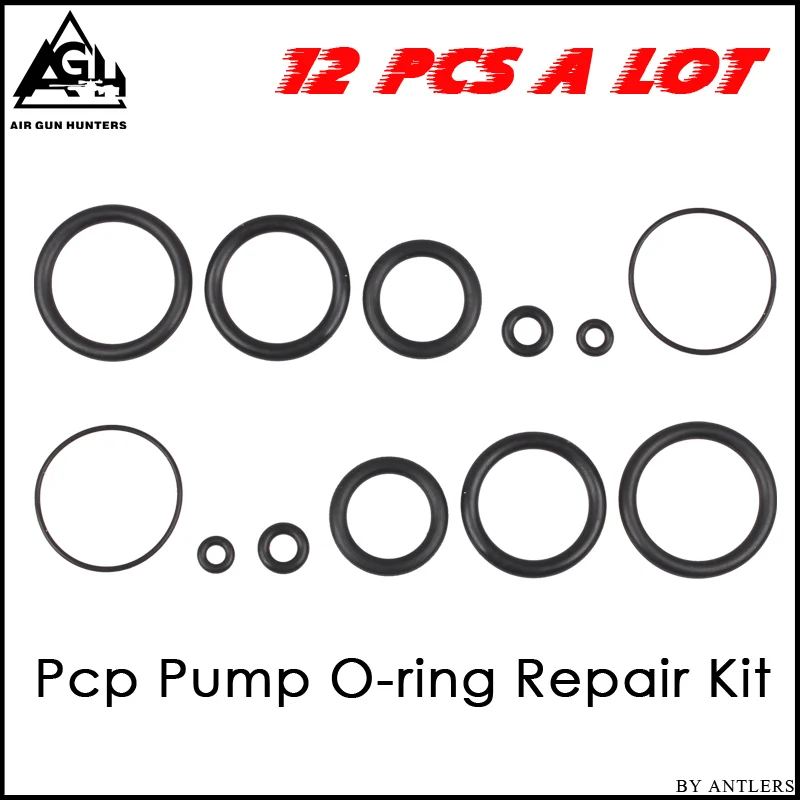 Пейнтбол Pcp ручной насос ремонтный комплект резиновое уплотнение прокладка 12 шт. 1 комплект уплотнительное кольцо подходит для pcp насос не холм насос