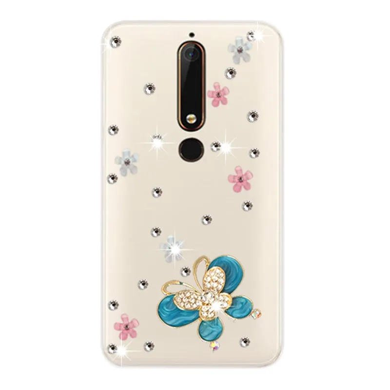 Oneplus-6-case-Fashion-Bling-Crystal-Pearl-Rhinestone-Hard-Clear-Case-Cover-Transparant-hard-shell-Voor (1)