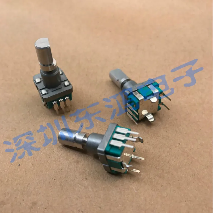 

2PCS/LOT ALPS alpine EC11B15243DT encoder with switch 30, positioning 15 pulse shaft length 18MM