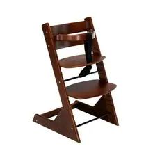 Регулируемый Деревянный Детский стульчик для кормления, простой детский стульчик, Натуральный Детский обеденный стол, деревянный детский стульчик с регулируемой подставкой для ног