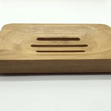 10 шт./упак. натуральная бамбуковая мыльница Деревянный Мыльница для мыла держатель для хранения мыльница тарелка контейнер для ванной комнаты