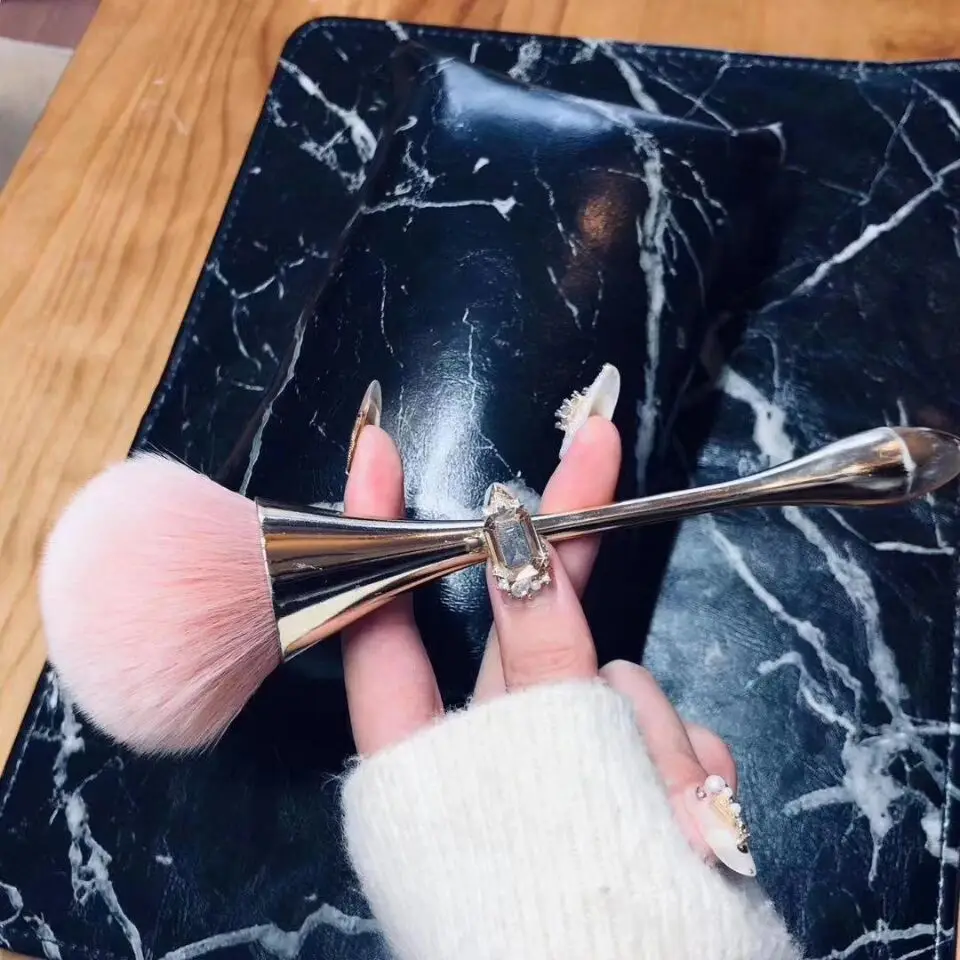 Couro do Plutônio Cor da Arte do Prego Manicure Macio Repousa Lavável 2 Tipsy Francês uv Gel Preto - Branco Travesseiro 1 Pçs Mão 3 Beleza e saúde