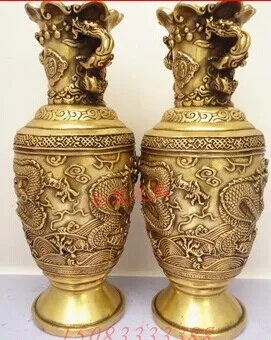 

Bronze statue copper vase decoration vase a pair of home decoration gift technology Bronze bronze sculpture,