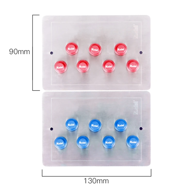 Universal PCB Circuit Board Holder Jig Fixture Movable Magnetic Repair Work Station for iPhone iPad Android Hand Tool (9)