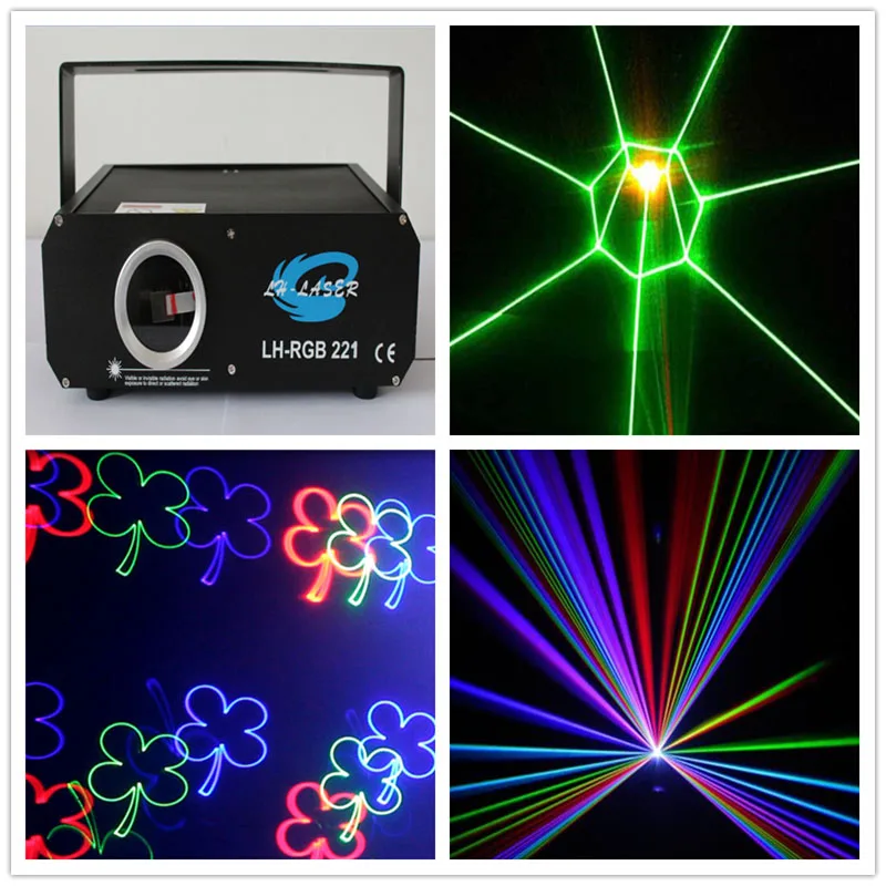 DMX512 Master/Slave ILDA 500 МВт полноцветные светящиеся эффекты RGB с лазерным sd светом|Эффект