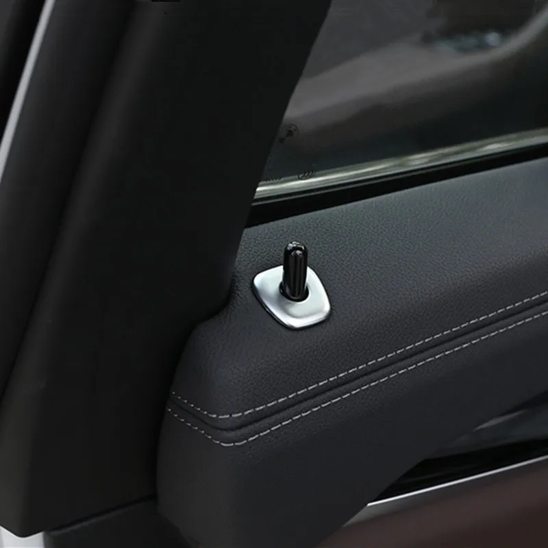 4pcs Car Doors Latch Lifter Door Pin Sequins For BMW X3 G01 5 series G30 Interior Door Lock Bolt Decoration Covers Accessories 4pcs Car Doors Latch Lifter Door Pin Sequins For BMW X3 G01 5 series G30 Interior Door Lock Bolt Decoration Covers Accessories